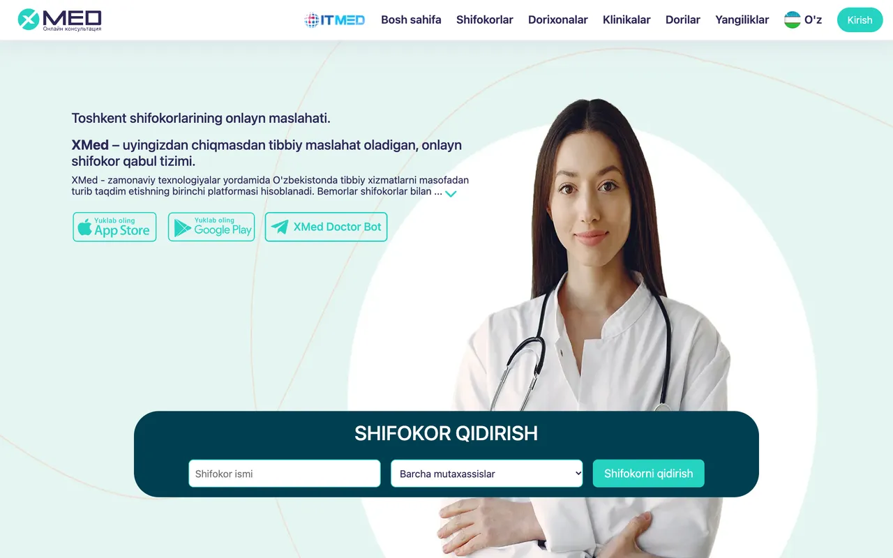 Home: doctor search and apps
